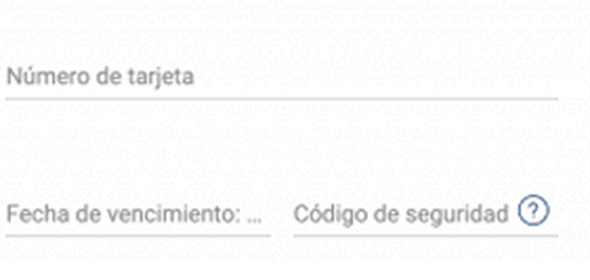Completar datos del beneficiario Completar datos del beneficiario
