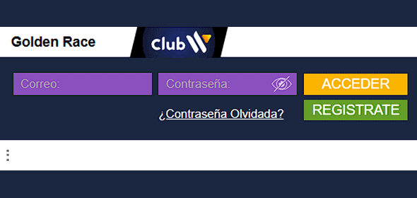 Pulsa el botón "Registrarse"