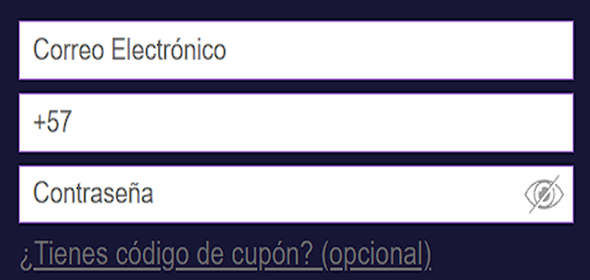 Llena el formulario de registro Llena el formulario de registro